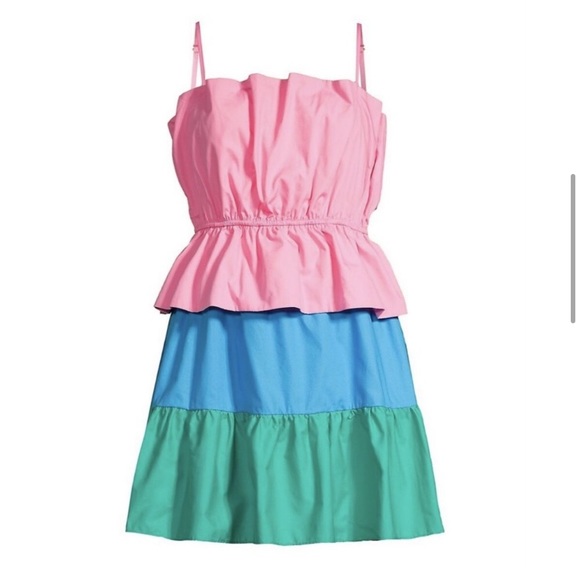 Milly colorblock dress - Picture 5 of 11